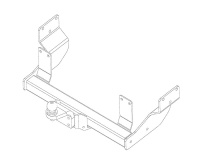 Фаркоп MB 03 для MERCEDES Vito 1996-2003, Автос, нагрузка 2000/100 кг. БЕЗ подрезки бампера от магазина ФаркопРос